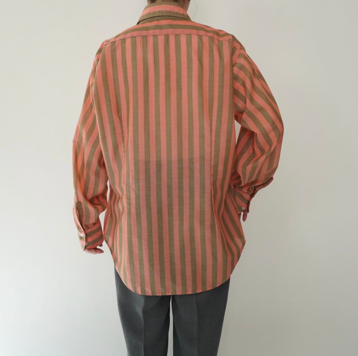 70s "Arrow" Striped Shirt