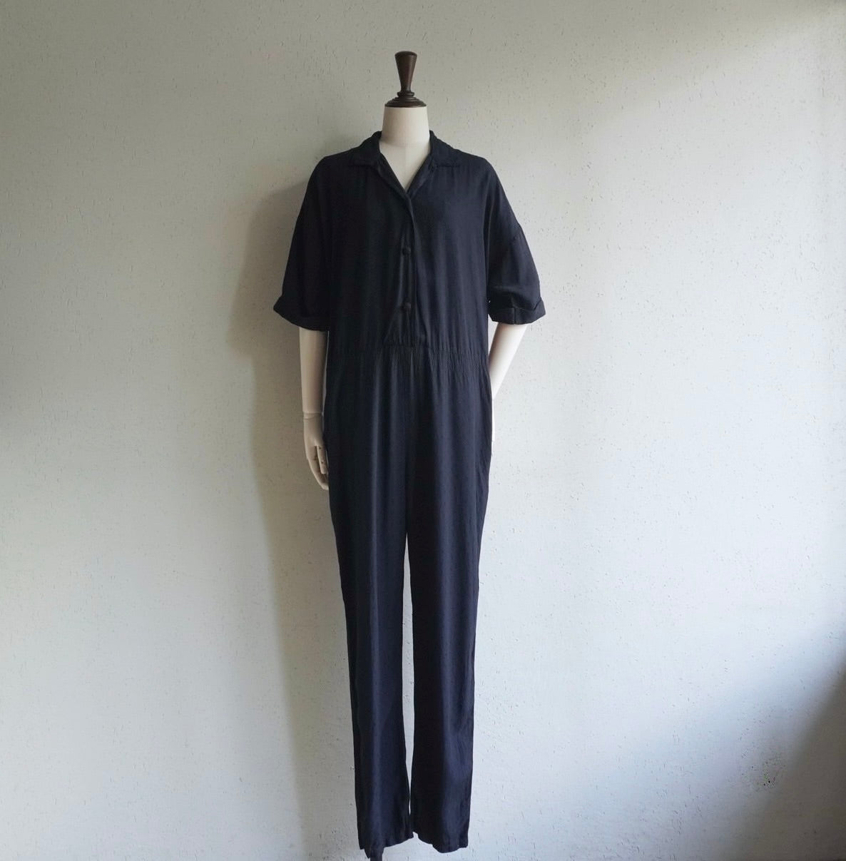 90s Lace Design Jumpsuit