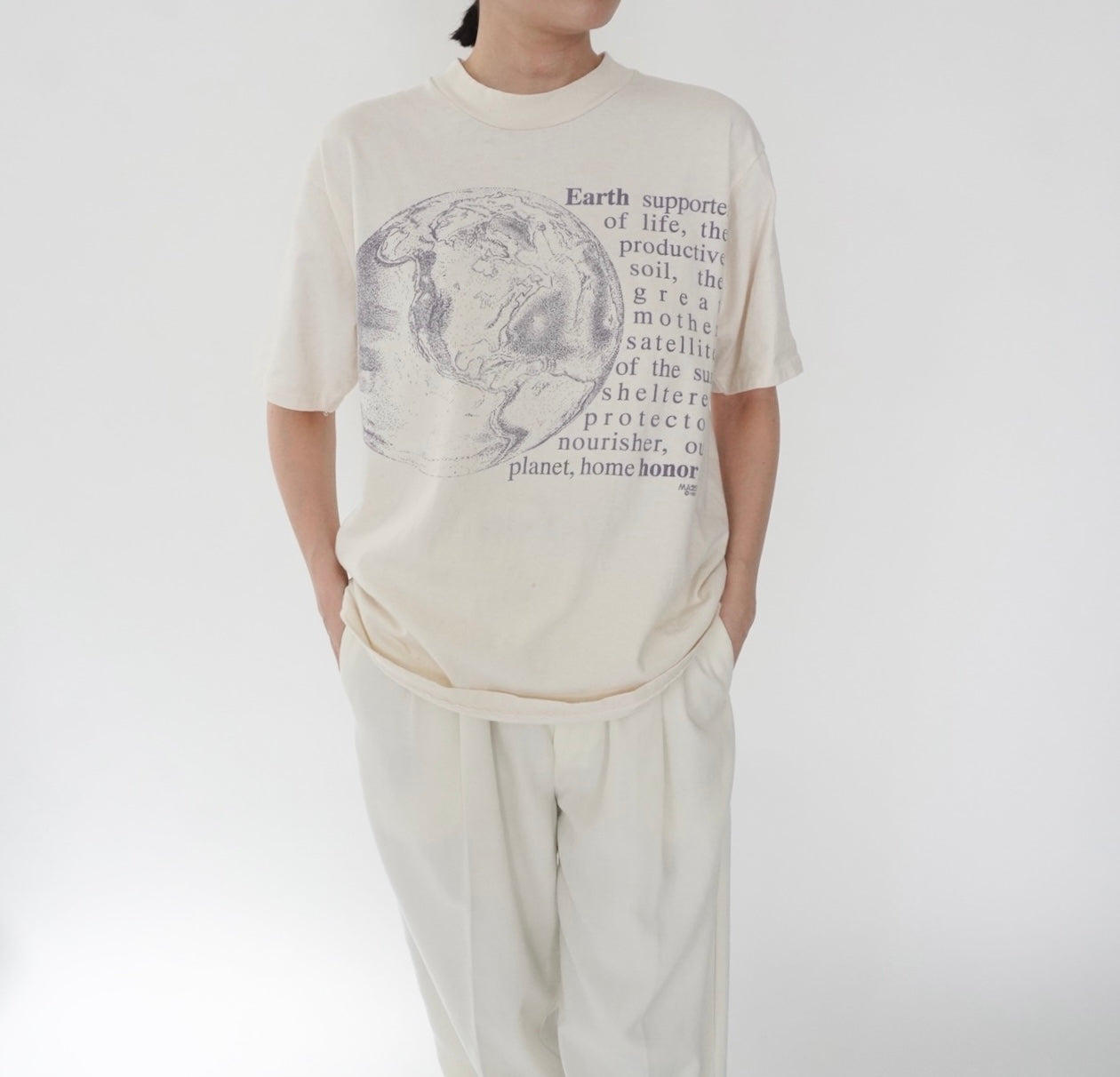 90s Printed T-shirt Made in USA