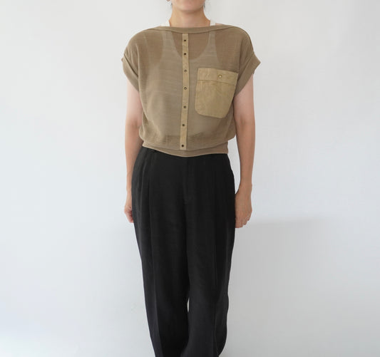 90s Mesh Design Top