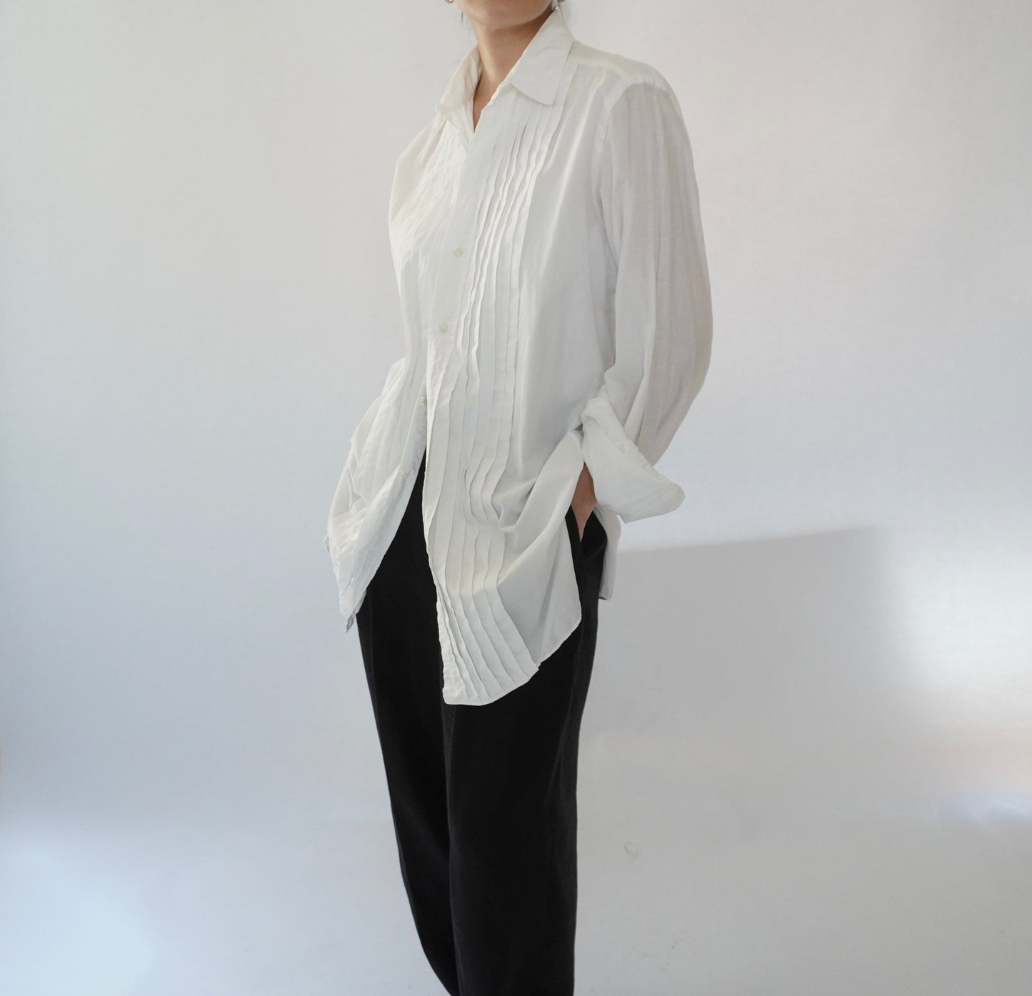 50,60s " J.PRESS" Dress Shirt