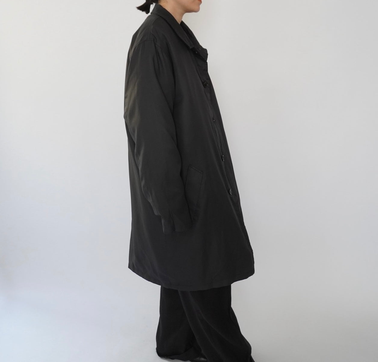 90s Black Light Coat