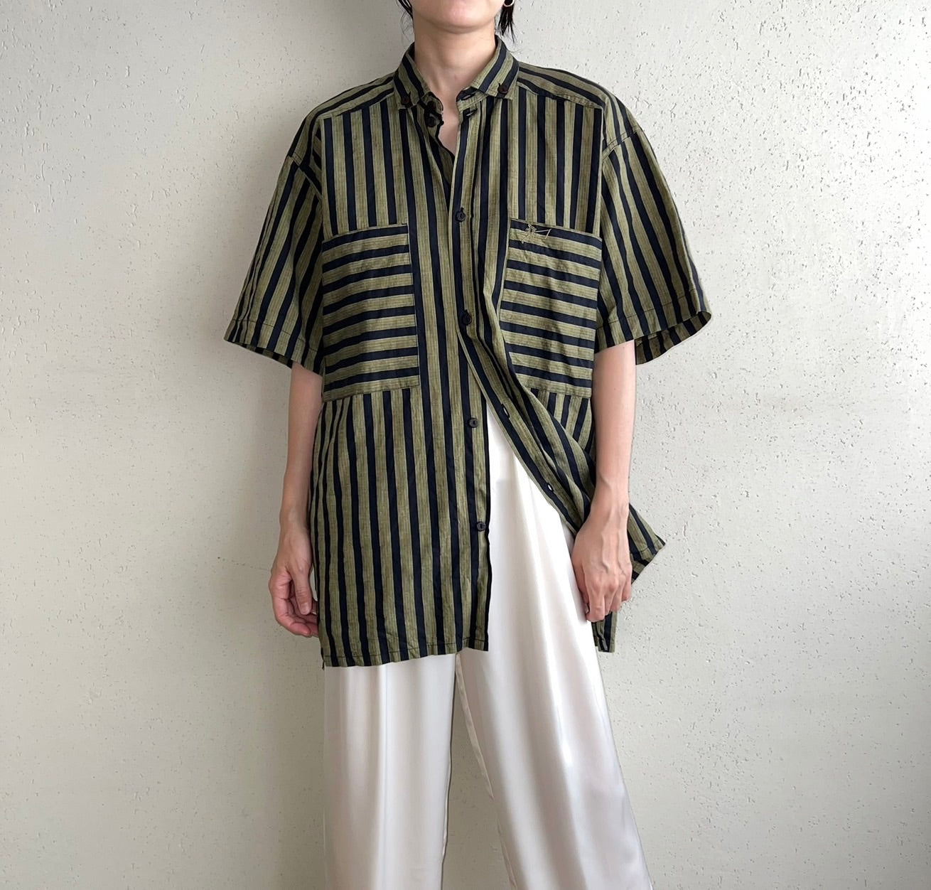 90s EURO Striped Shirt