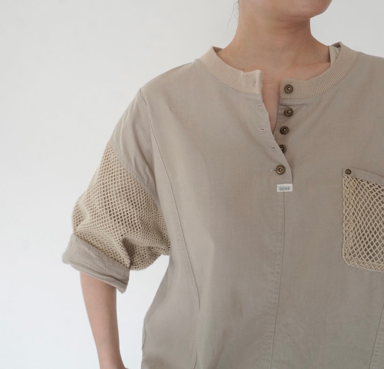 90s Mesh Design Top