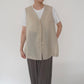 90s Beige Vest Made in USA