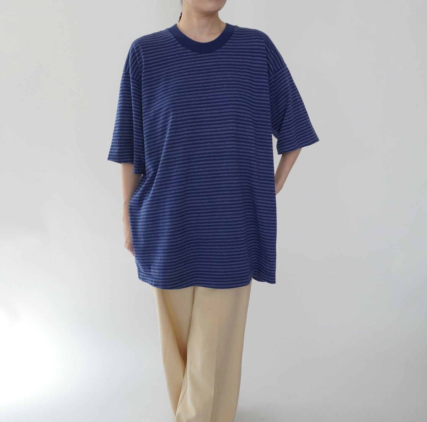 90s Striped T-shirt Made in USA
