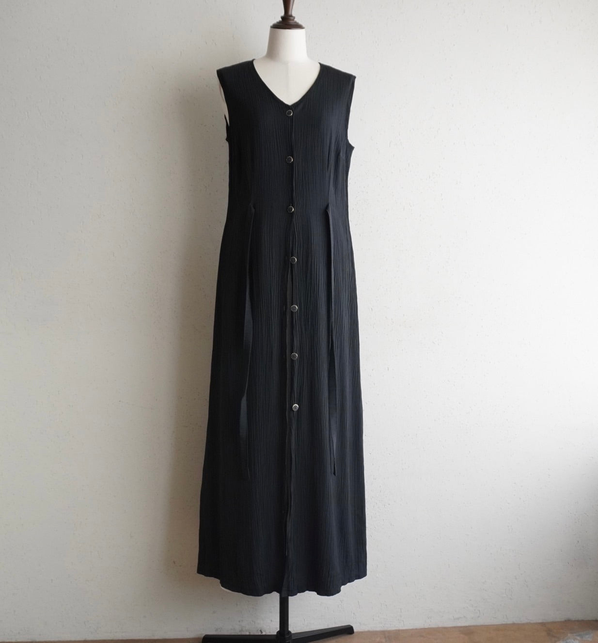 90s Sleeveless Maxi Dress Made in Italy
