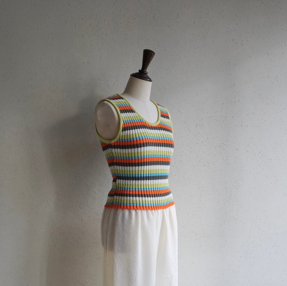 90s Multi Striped Top