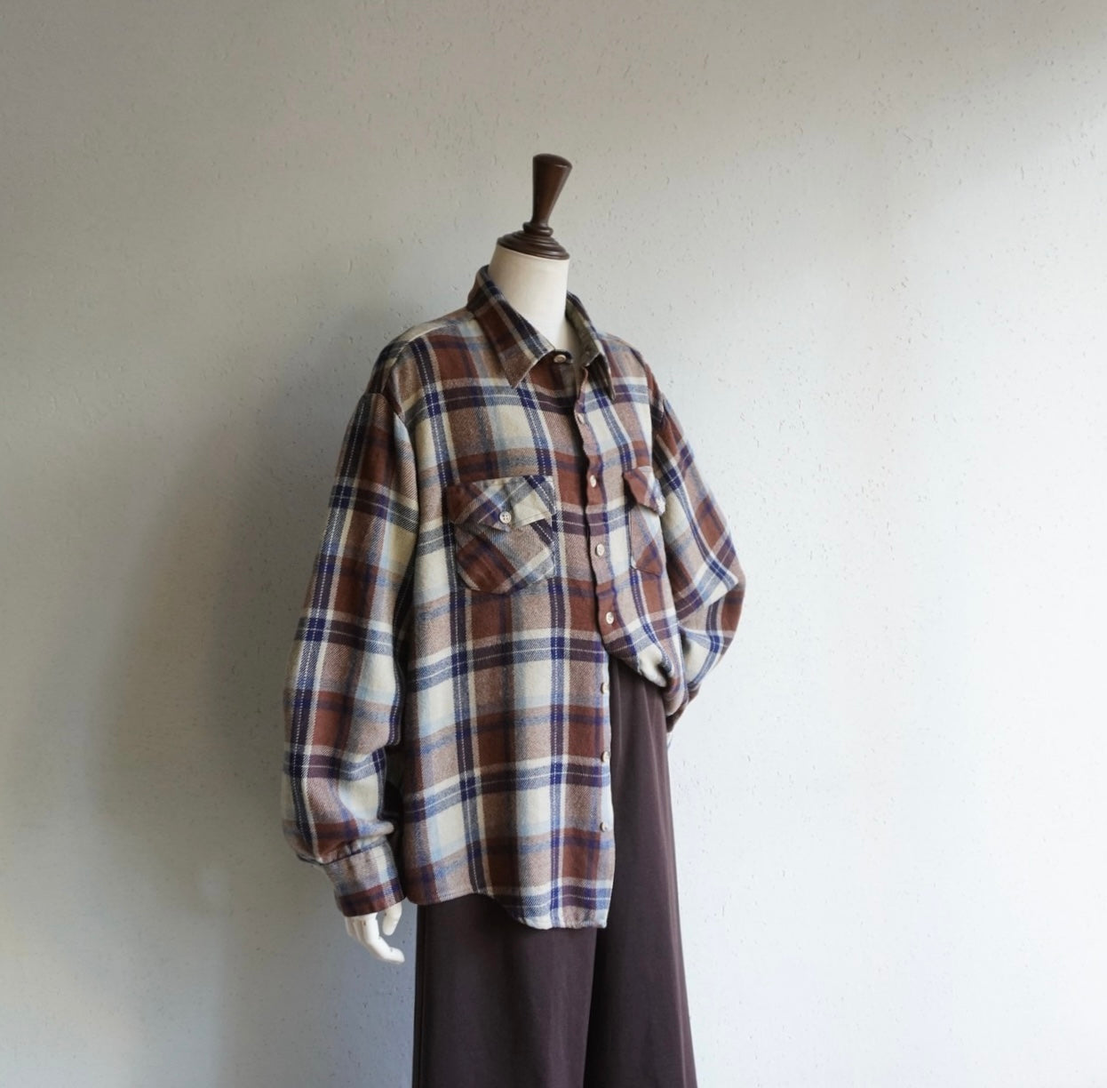 80s "Sears" Plaid Shirt