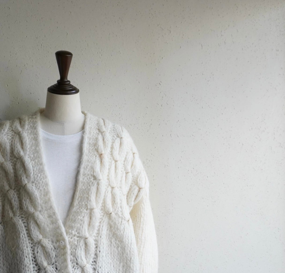 80s Design Knit Cardigan