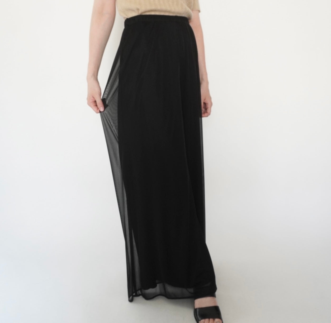 90s Design Sheer Pants Made in USA