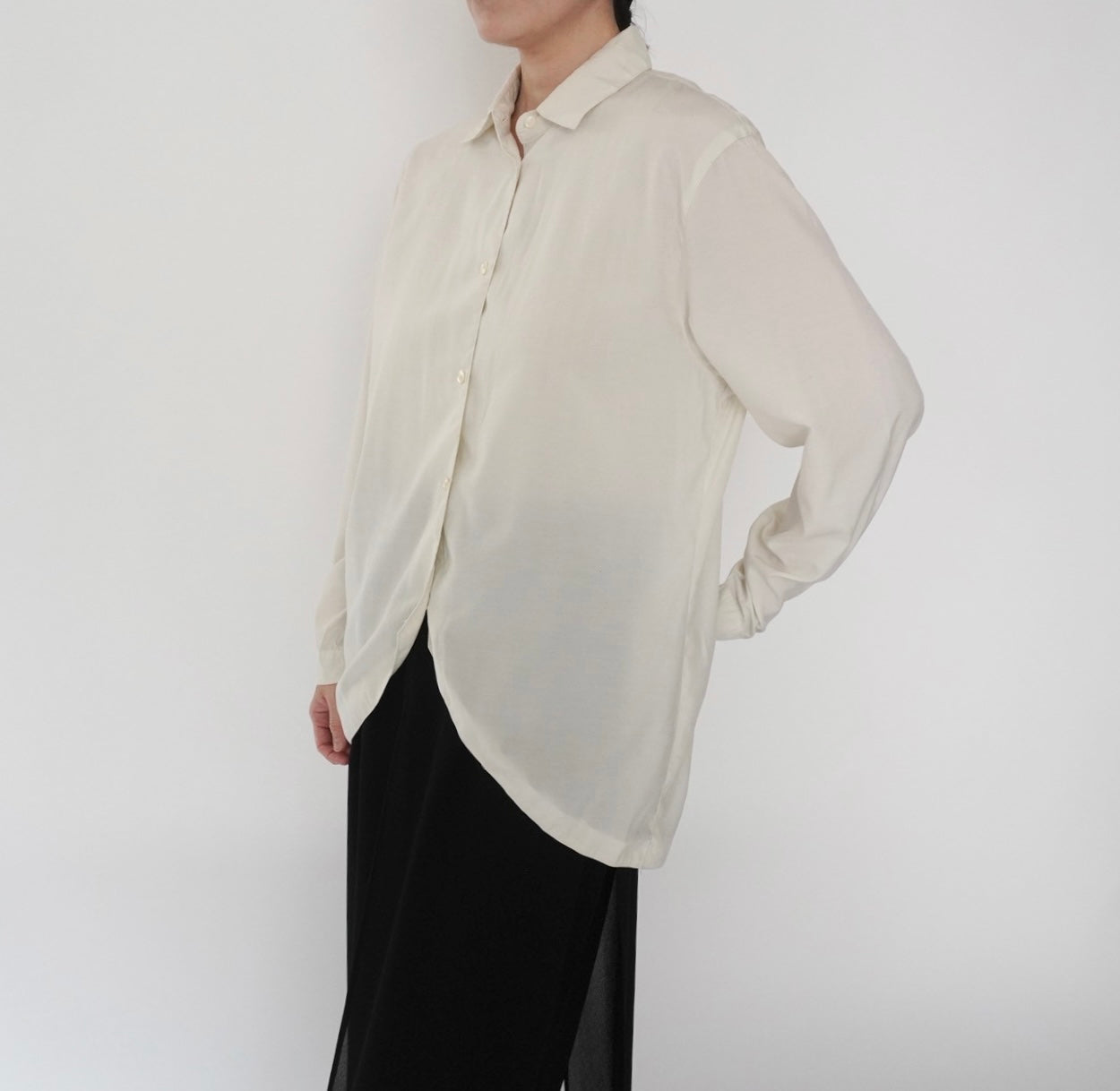 80s "finity x SAKS FIFTH AVENUE" Design Shirt Made in USA