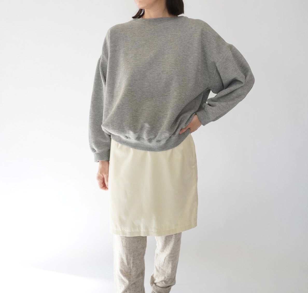 90s Gray Sweater