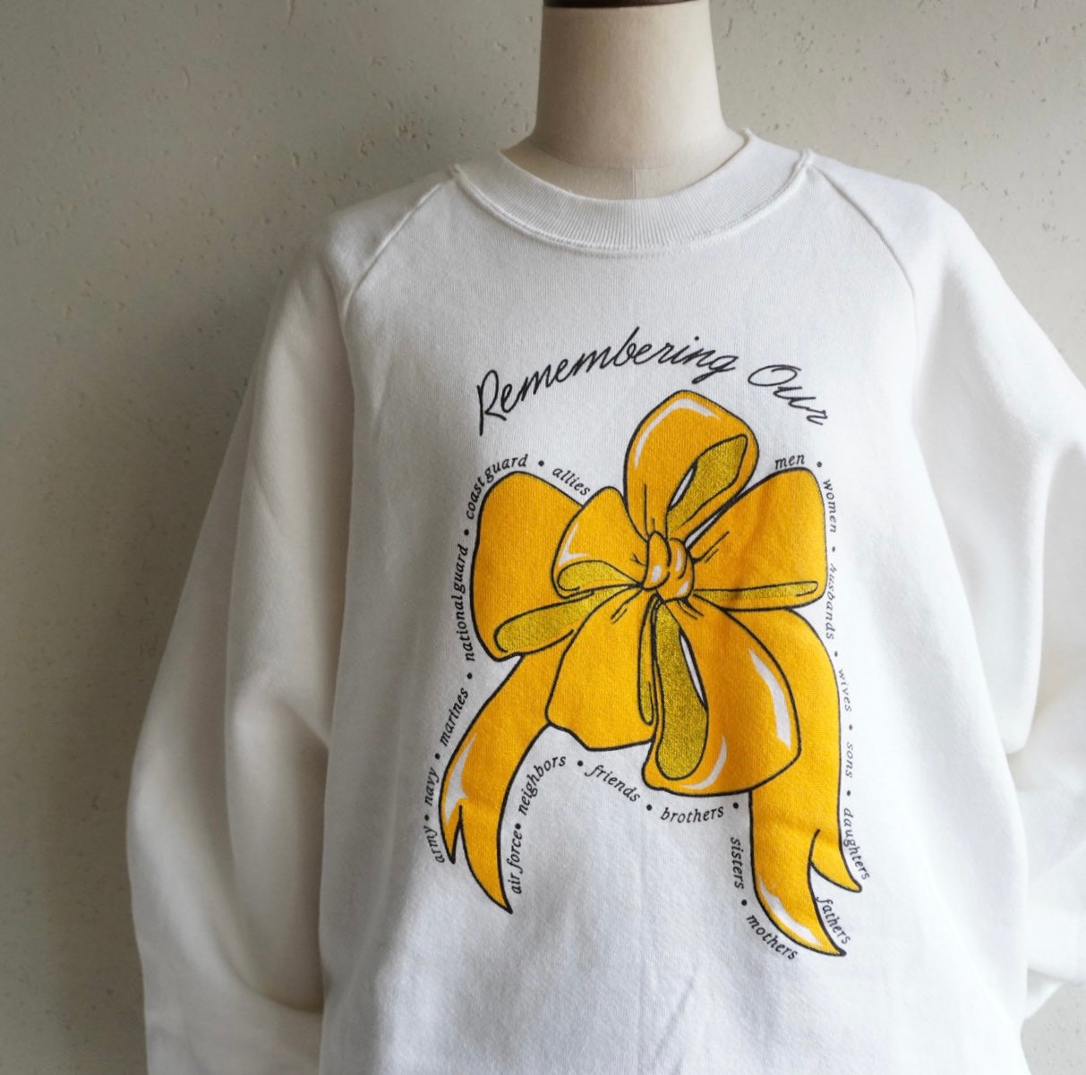 90s Printed Sweater Made in USA