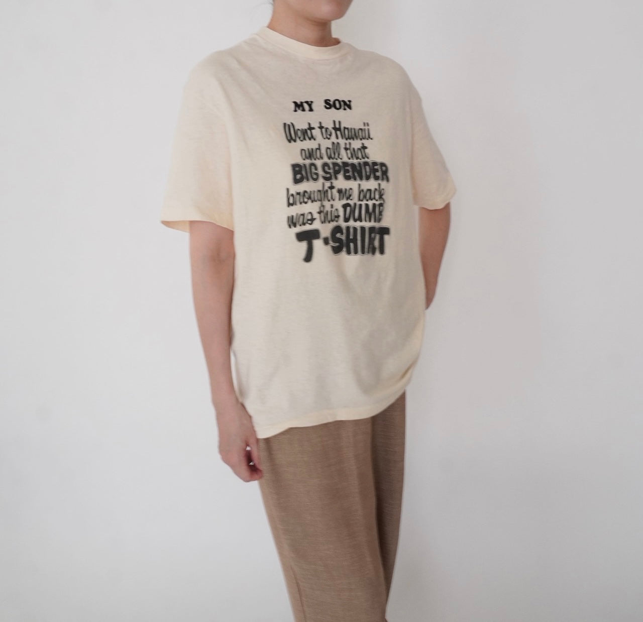 80s Printed T-shirt Made in USA