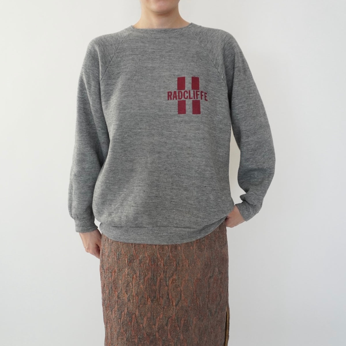 80s Printed Sweater Made in USA