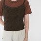 90s Camisole Ribbed Top Made in Italy