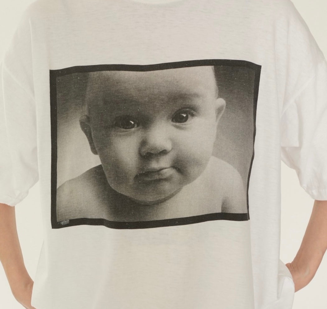 90s EURO Photo Printed T-shirt