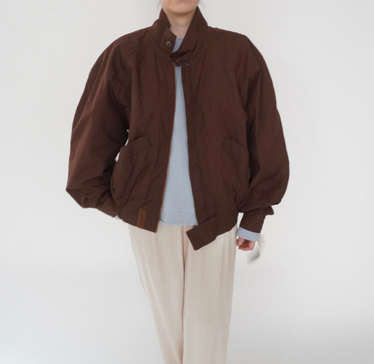 80s Light Jacket Made in Italy Dead Stock