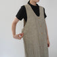 90s FLAX by jeanne engelhart Linen Dress