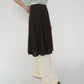 90s "BENETTON" Pleated Design Skirt Made in Italy