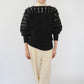 80s Design Knit Top