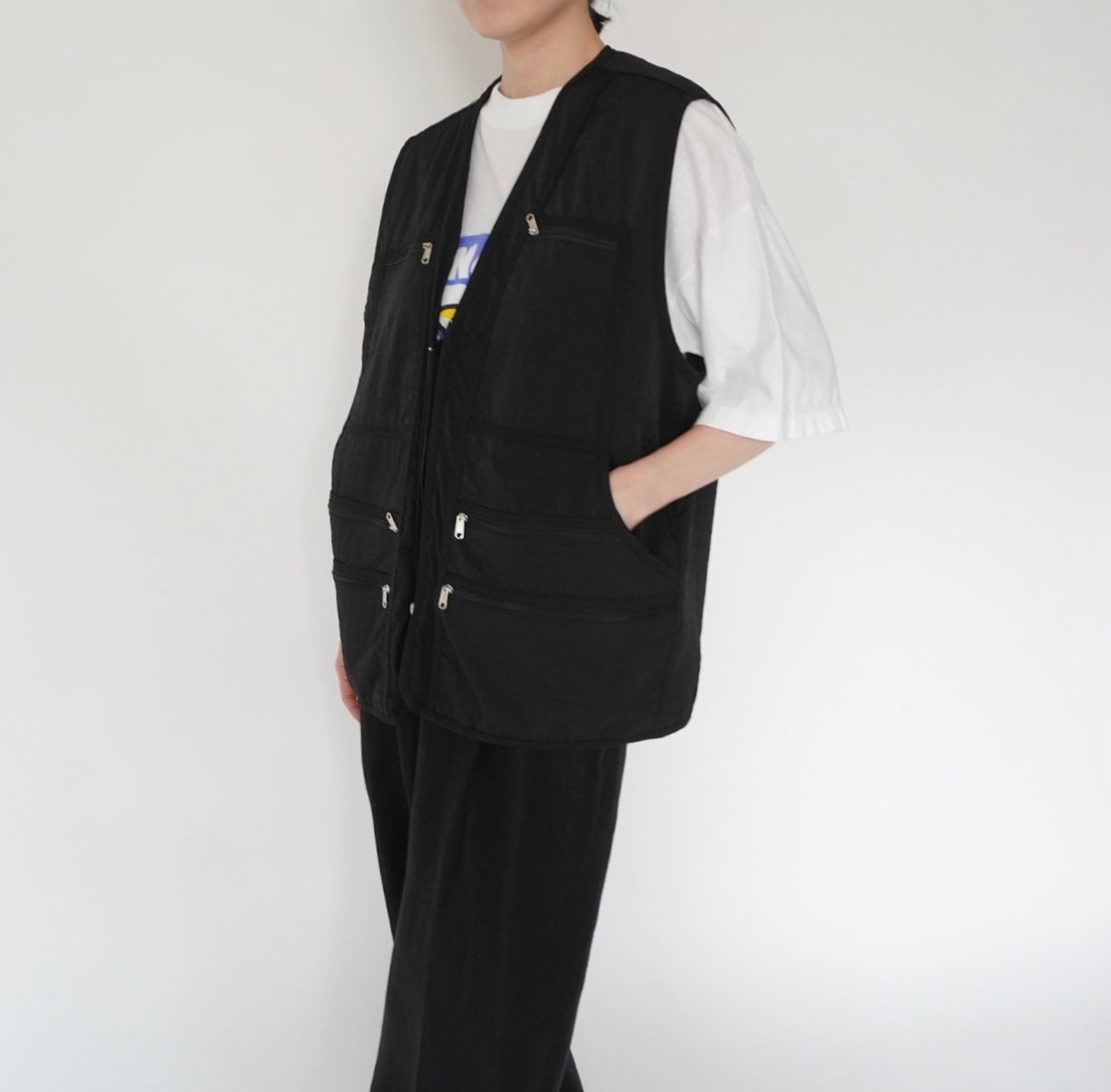 90s Design Zip Vest