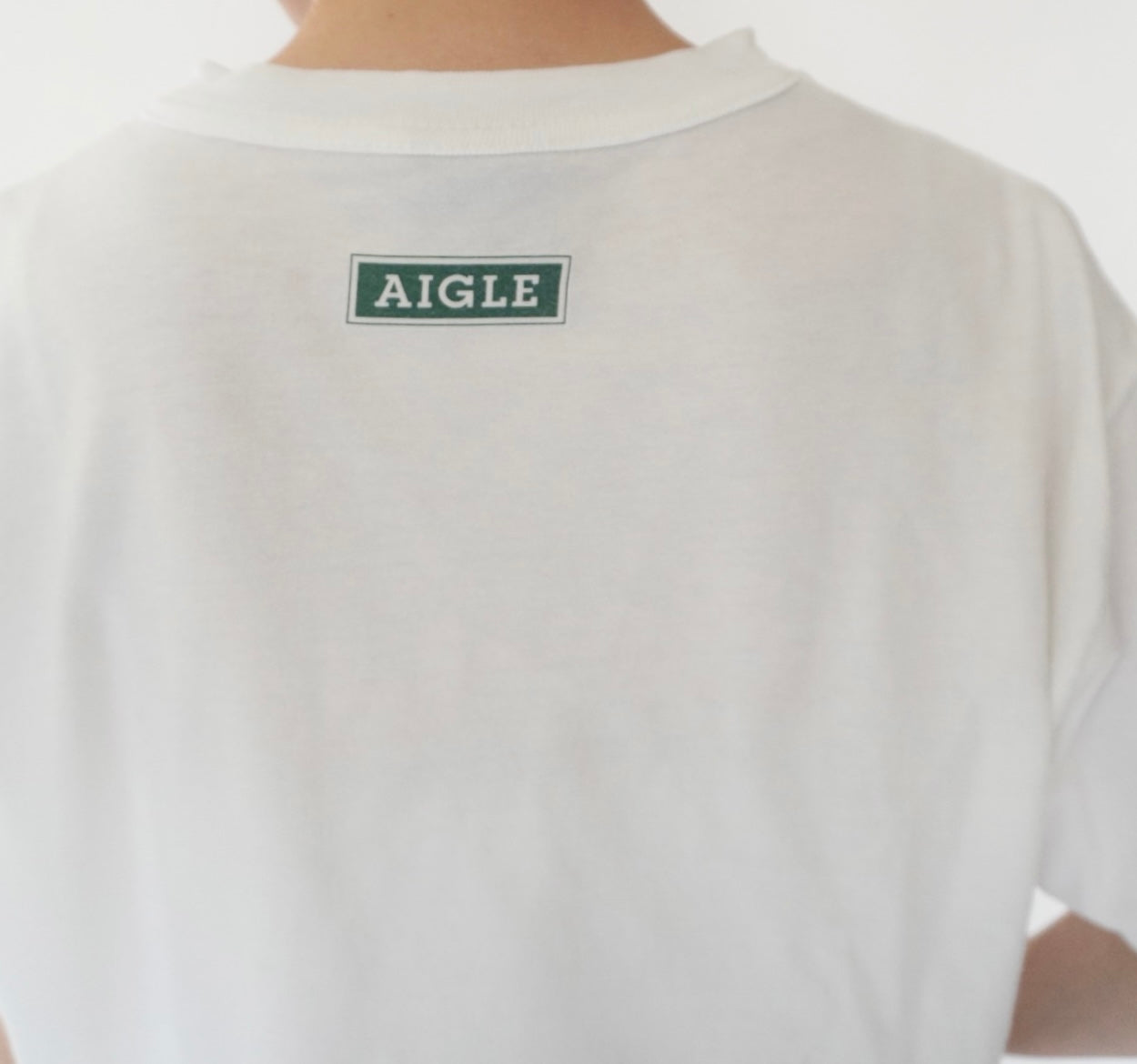 90s "AIGLE" Printed T-shirt Made in France