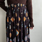 70s Printed Skirt