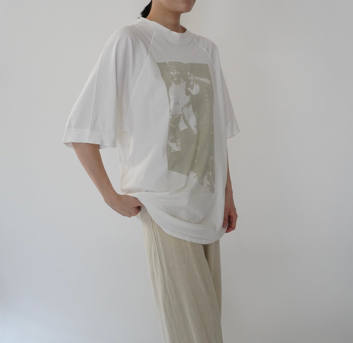 90s EURO Photo Printed T-shirt
