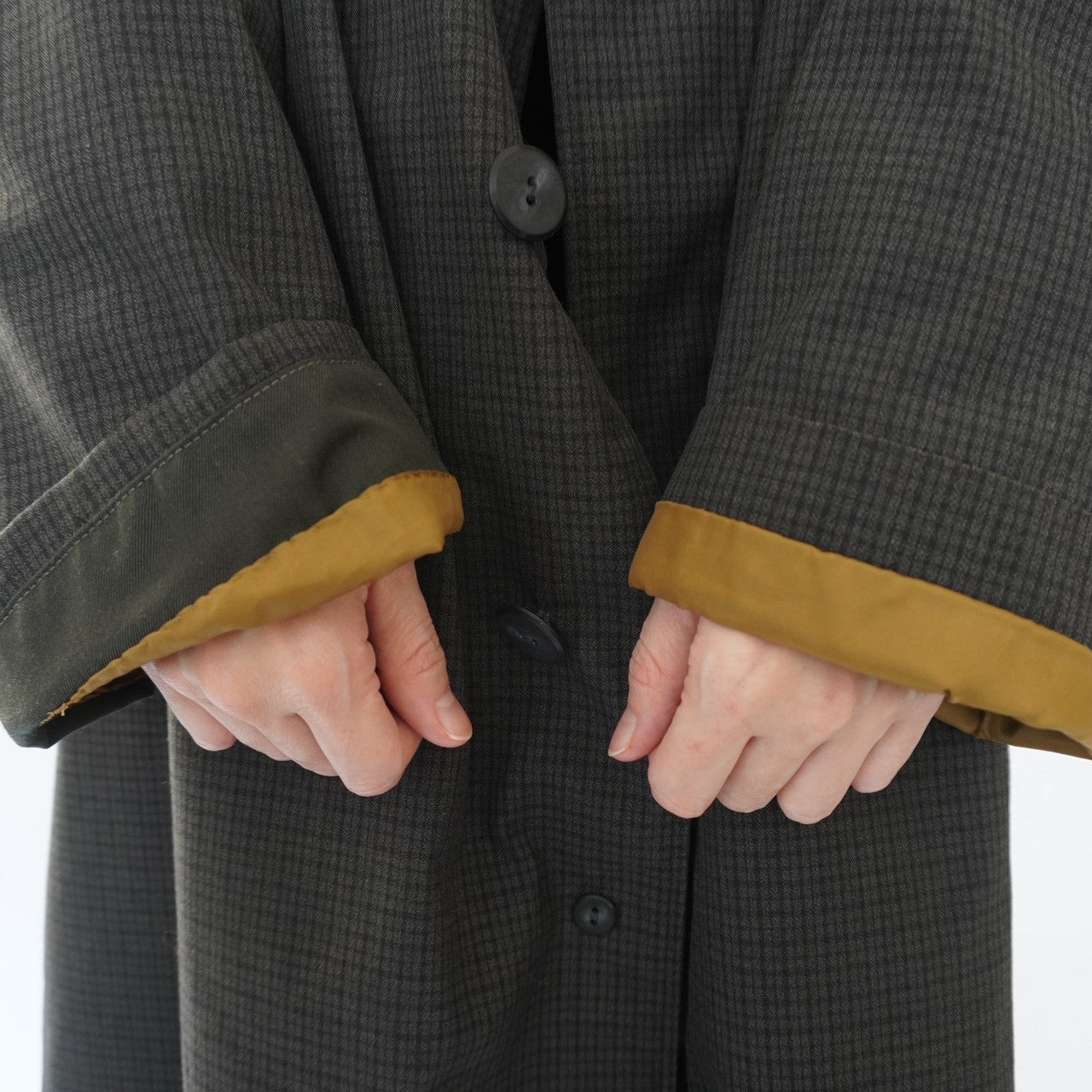 60s "Plymouth" Plaid Coat
