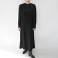 80s Black Knit Dress