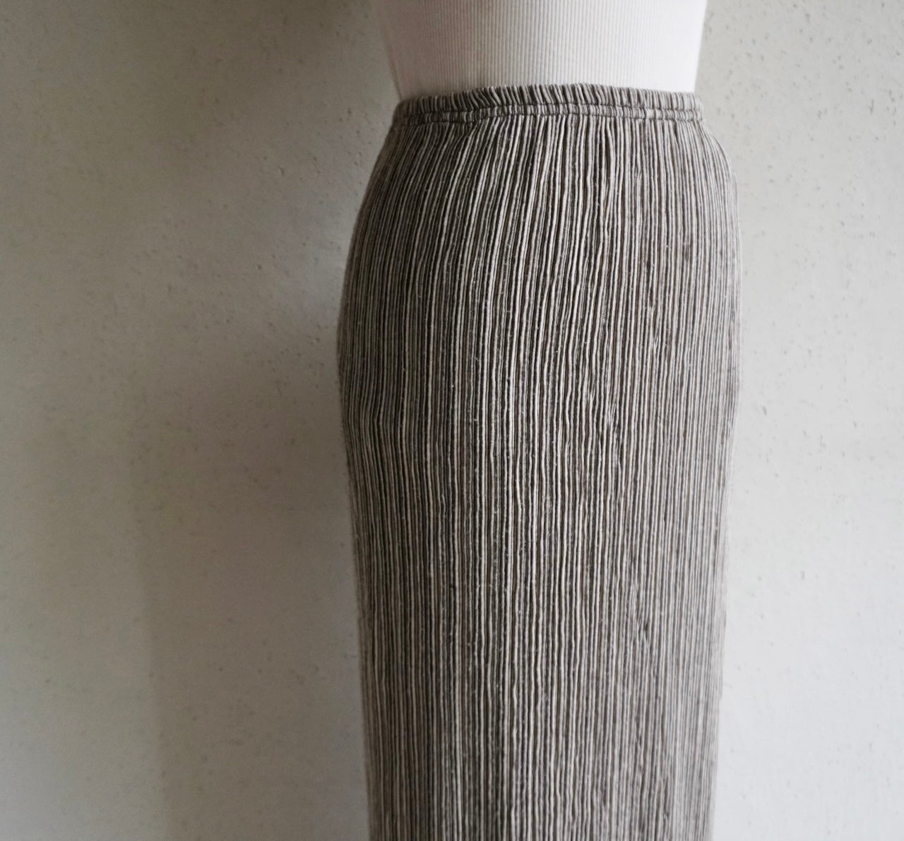 90s Pleat Skirt Made in France