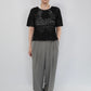 90s Cord Lace Top