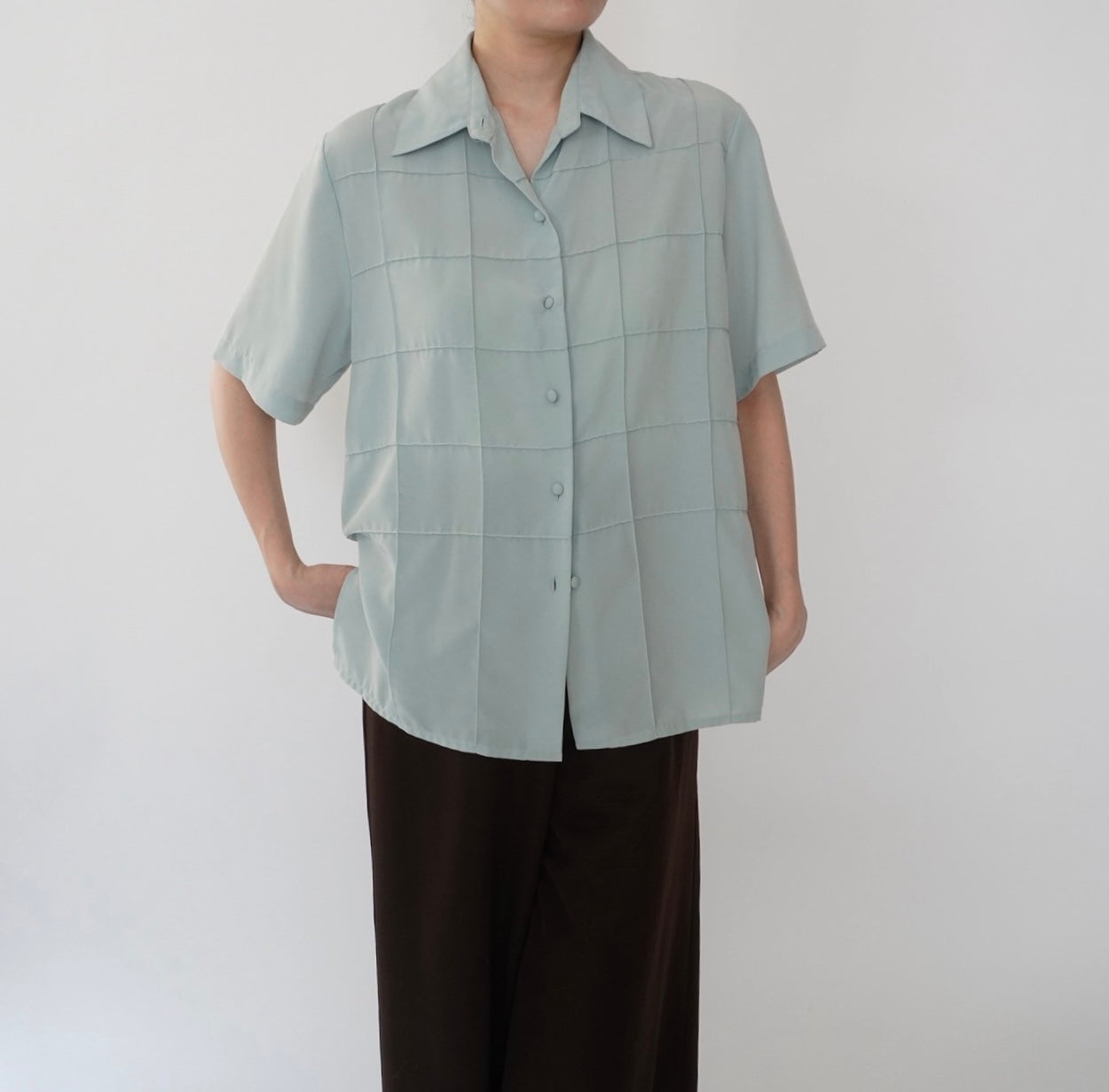 90s Stitch Design Shirt