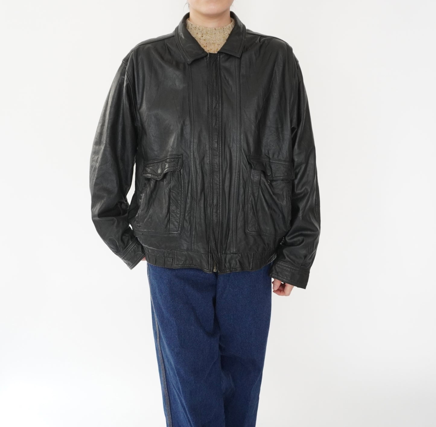 90s Leather Jacket