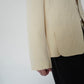 90s Cord Lace Design Silk Jacket