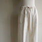 Ivory Rayon Pants