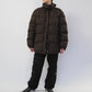 90s Brown Down Jacket