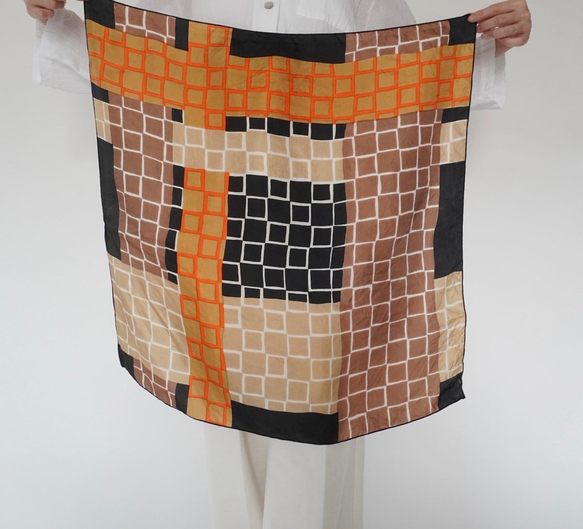80s Pattern Scarf