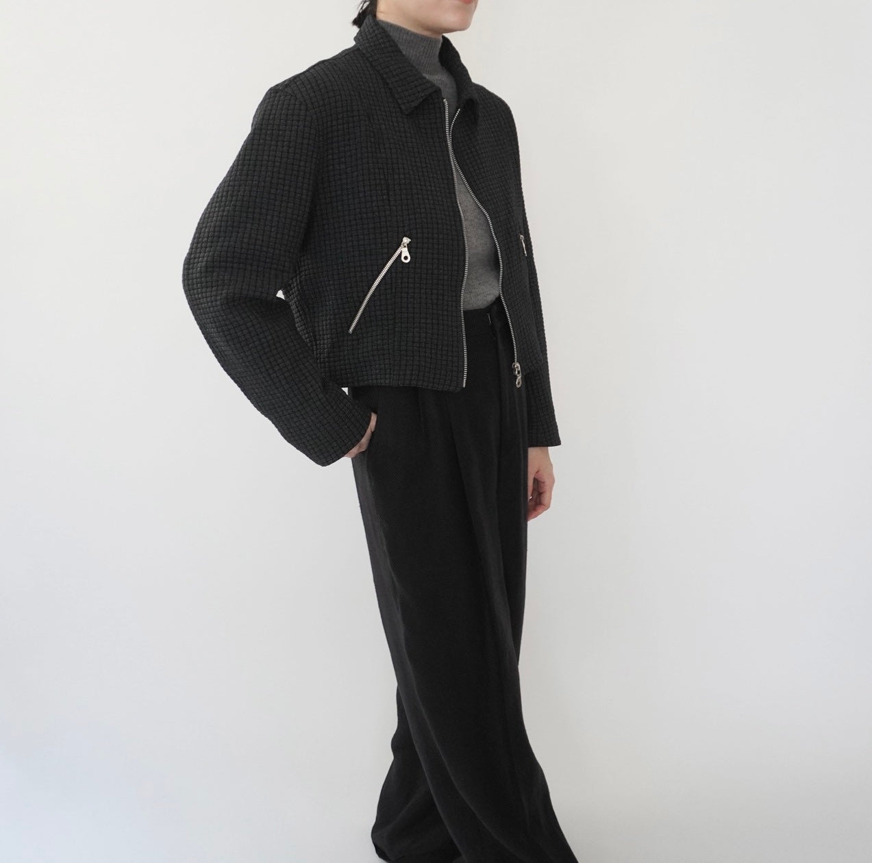 90s Design Top,Light Jacket Made in Italy