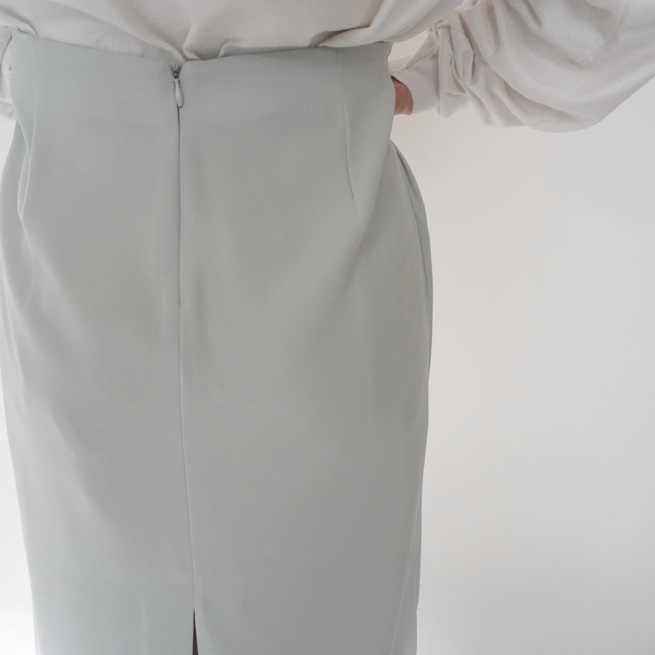 90s Light Blue Skirt
