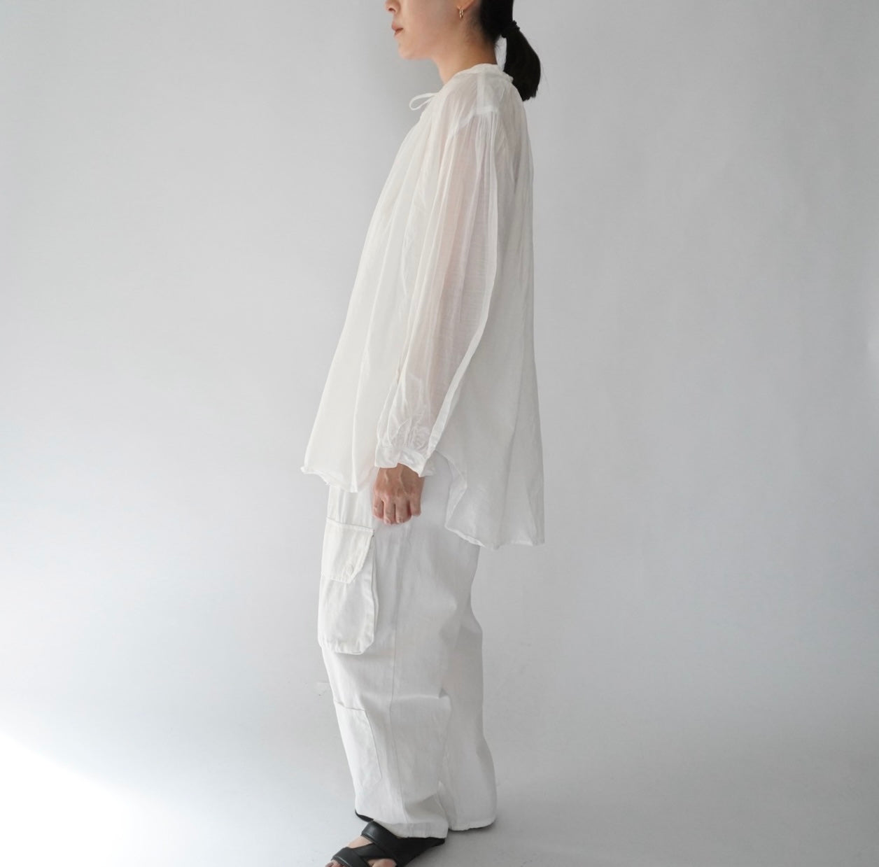 90s Cotton Tunic Made in USA