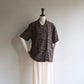 90s "Rena Rowan For Saville" Striped Design Shirt