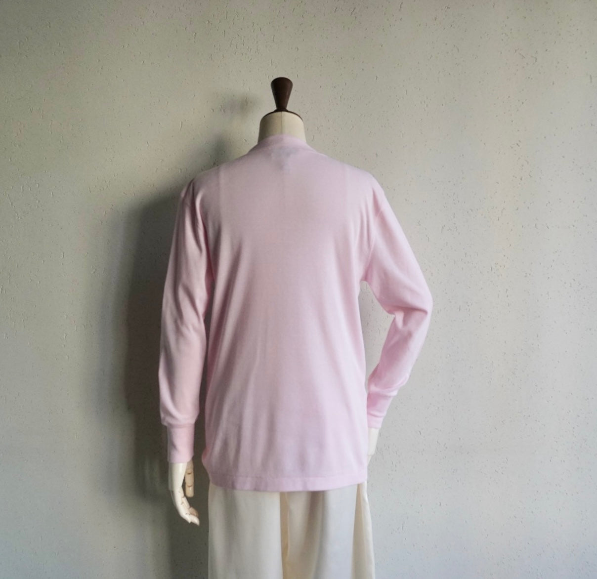 90s Pink Long Sleeves Top