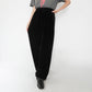 90s Black Velour Pants Made in USA