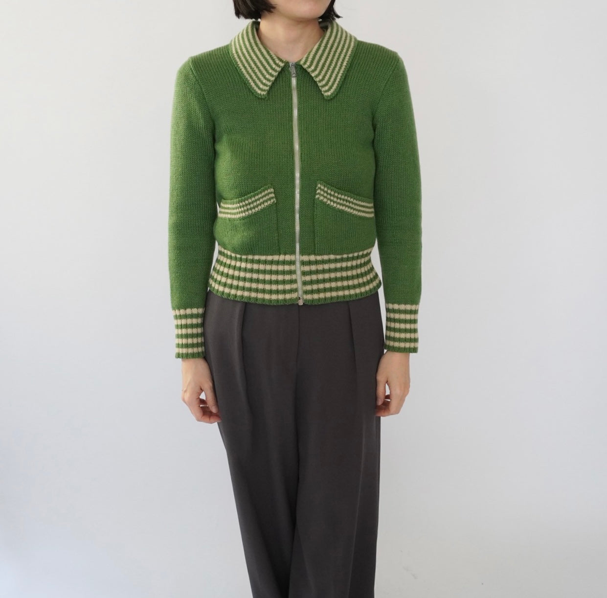 70s EURO Zip Knit