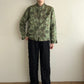 90s Silk Embroidery Shirt Jacket