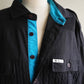 90s Black x Blue Design Top