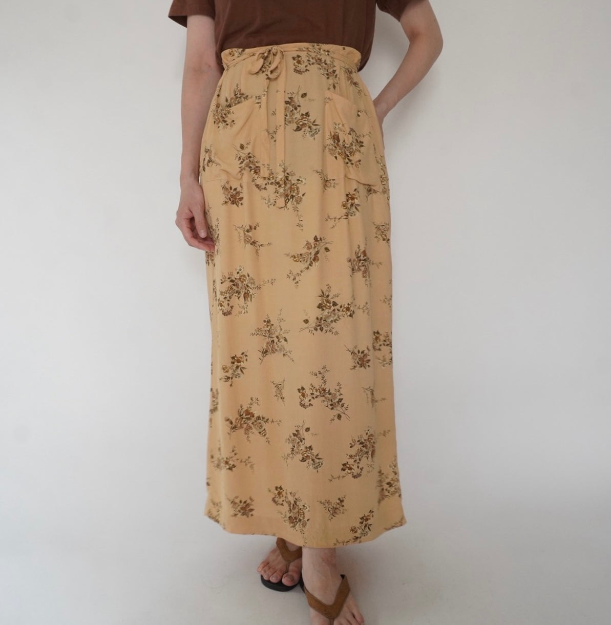 90s Printed Skirt
